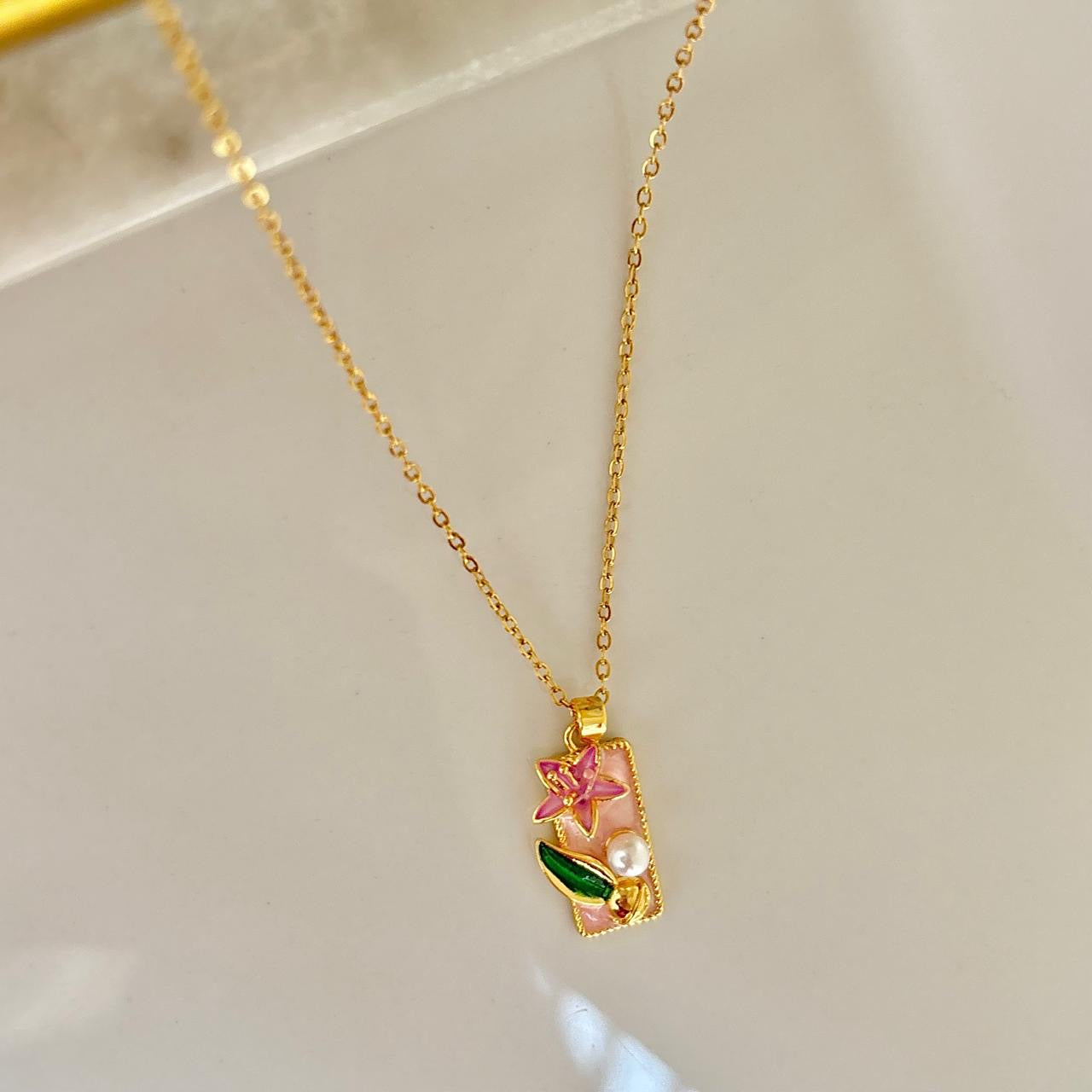 Fairy Core Necklace -Pink