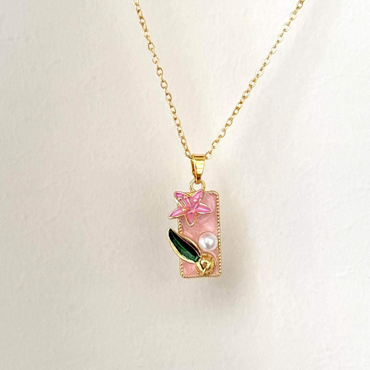 Fairy Core Necklace -Pink