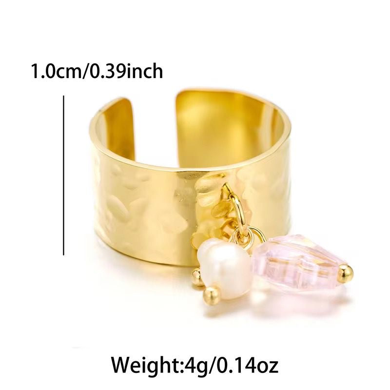 Candy Heart Charms Ring