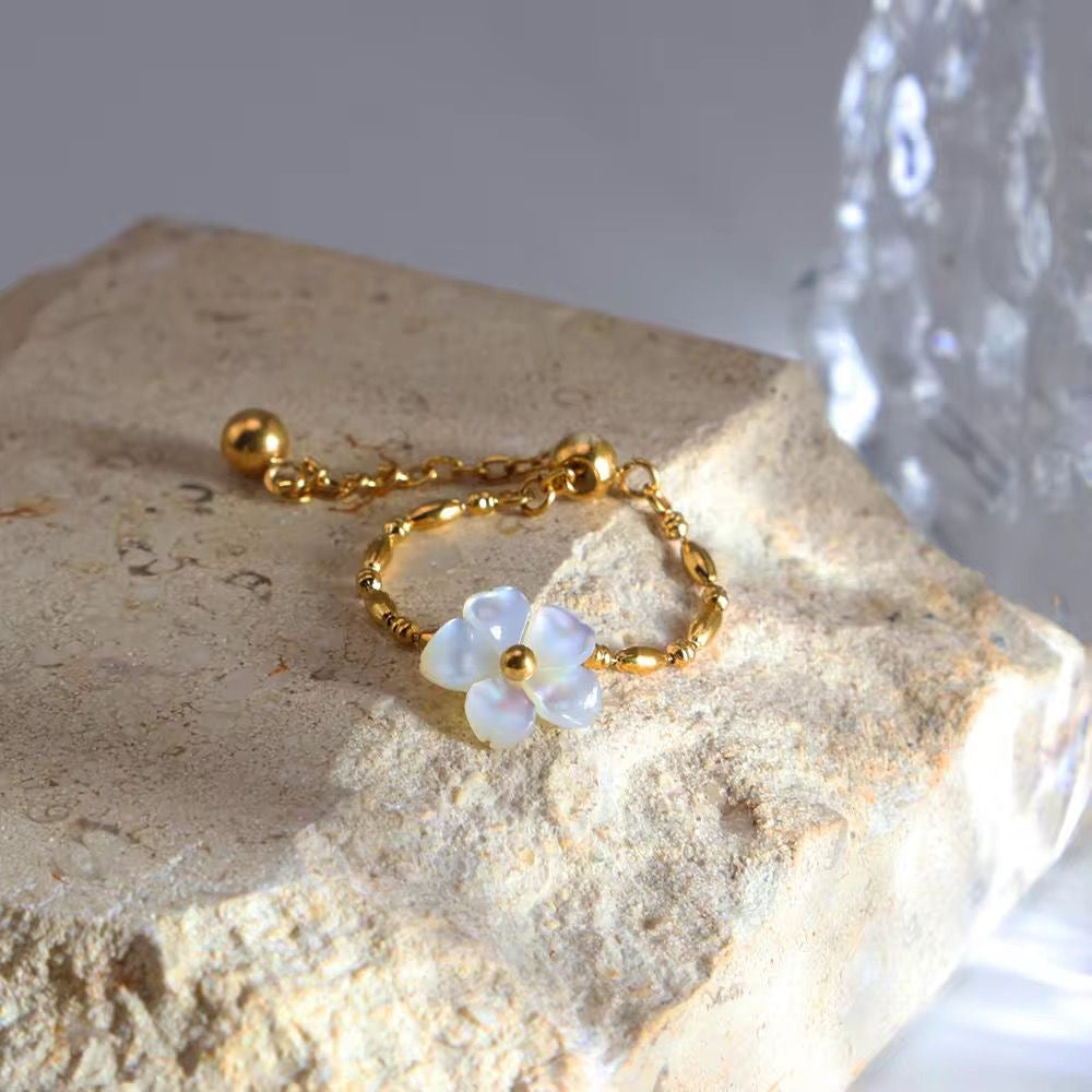 Disty Flora Ring -Adjustable