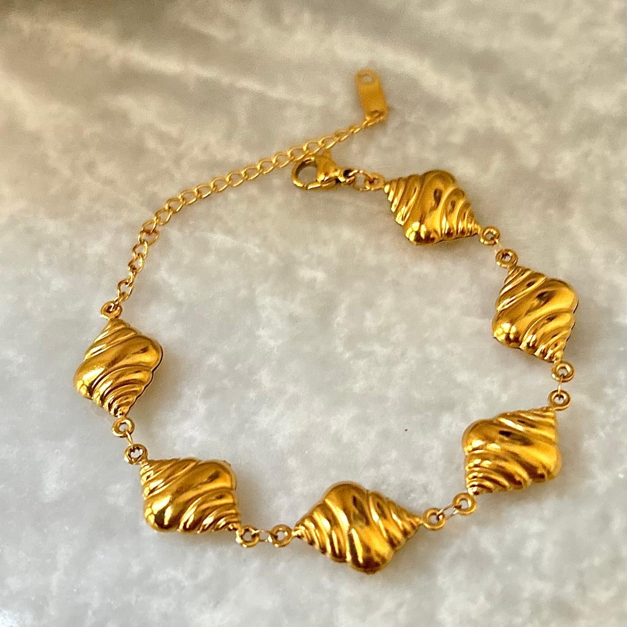 De Croissant LUX Bracelet -18K