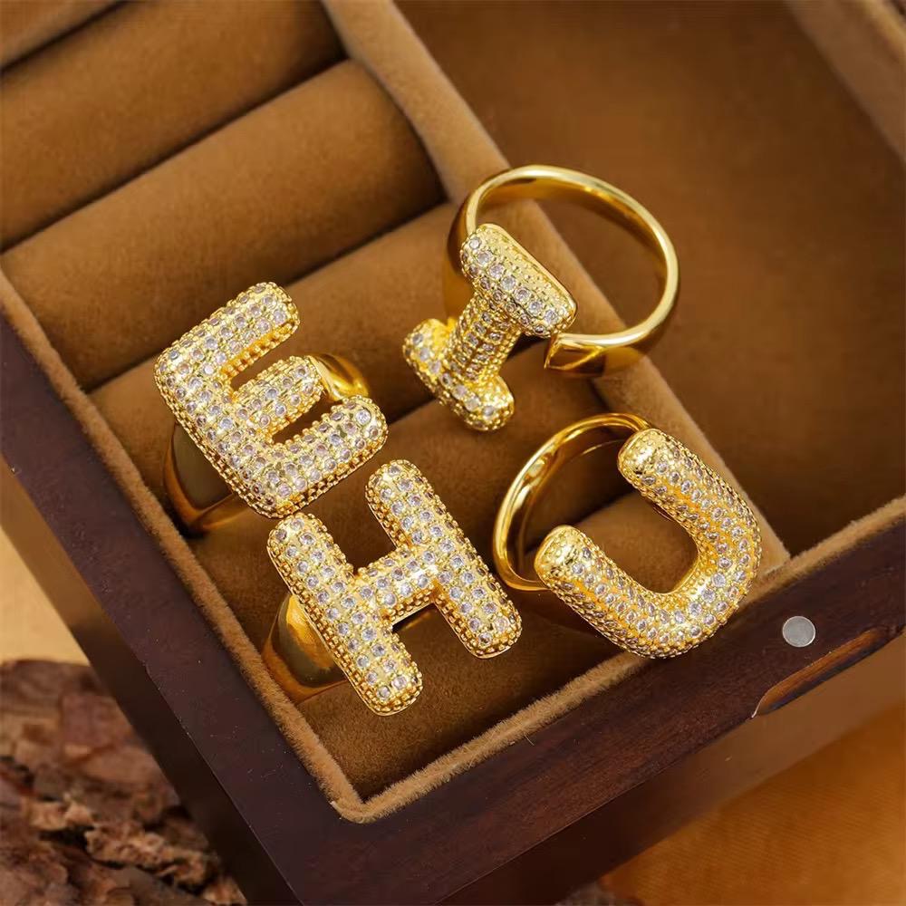 Initial Signet Ring
