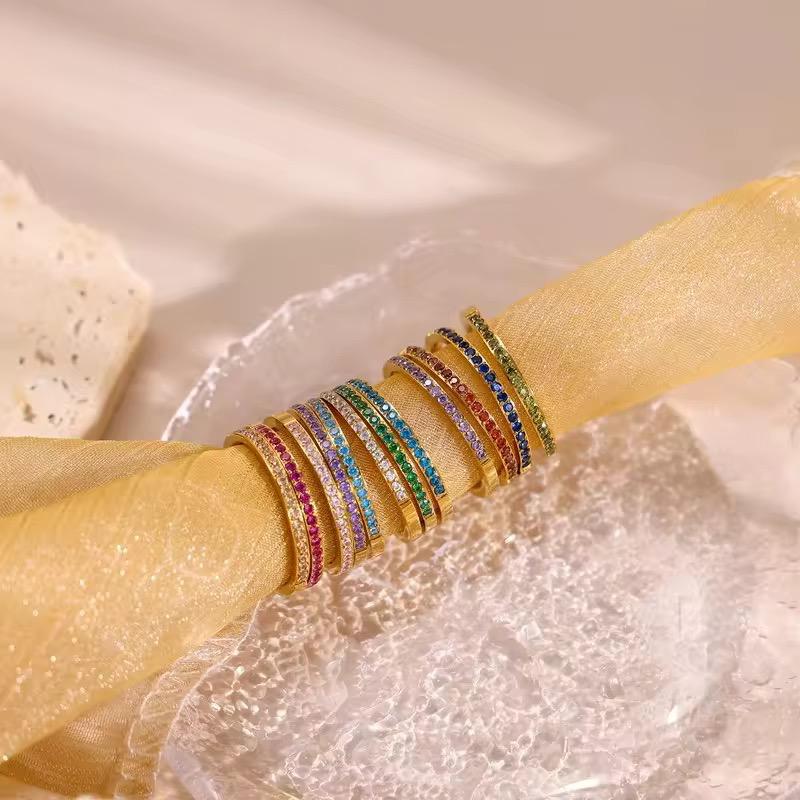 Birthstone Ring -18K