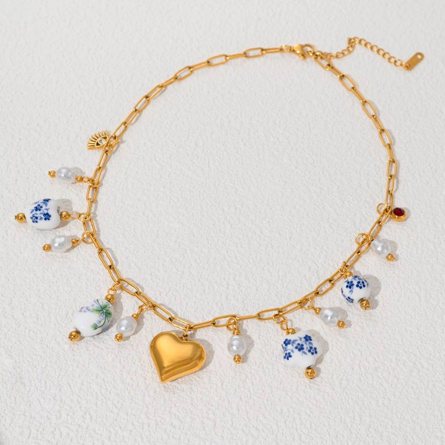 Santorini LUX Charm Necklace