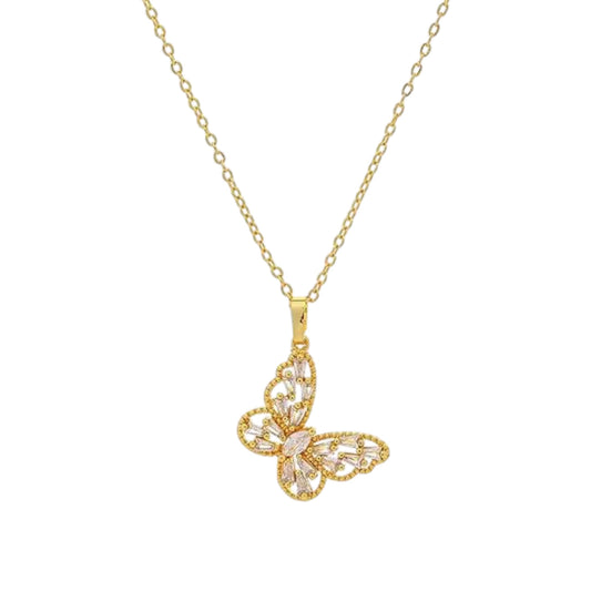 Mariposa Diamanté Blings Necklace