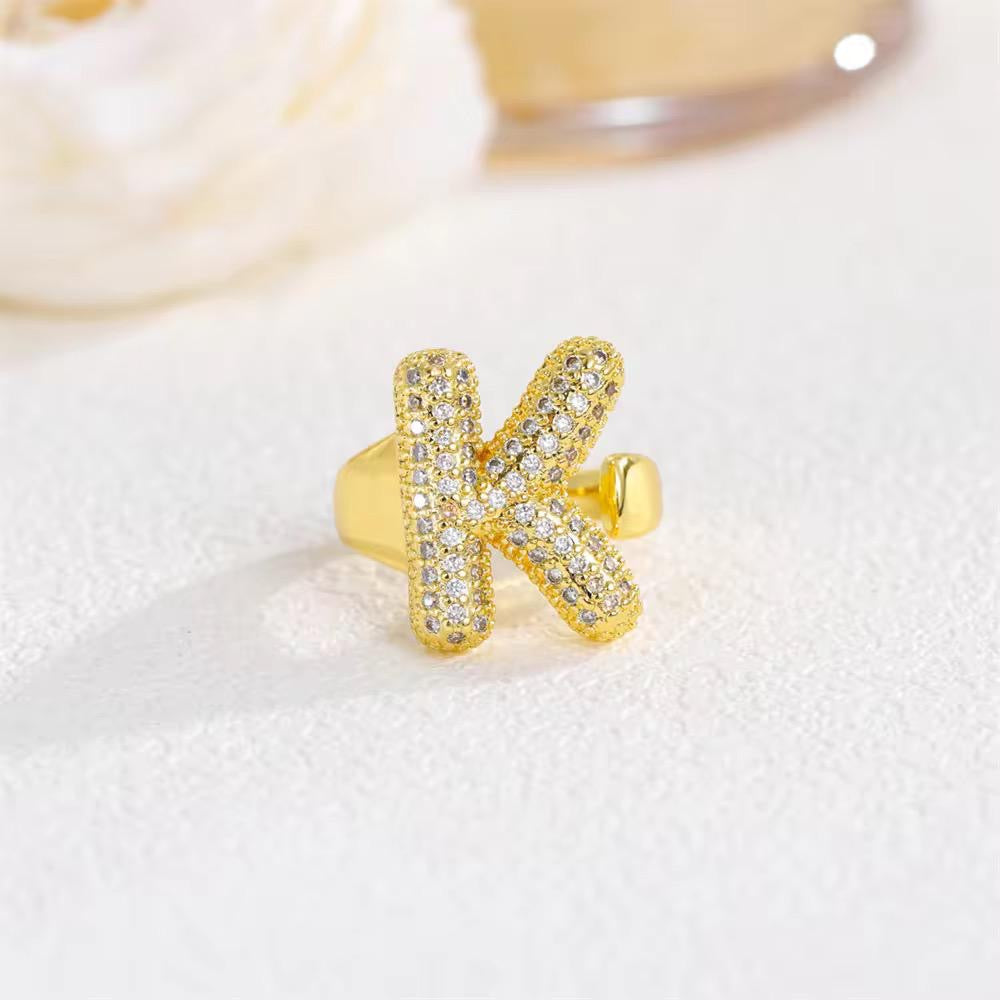 Initial Signet Ring