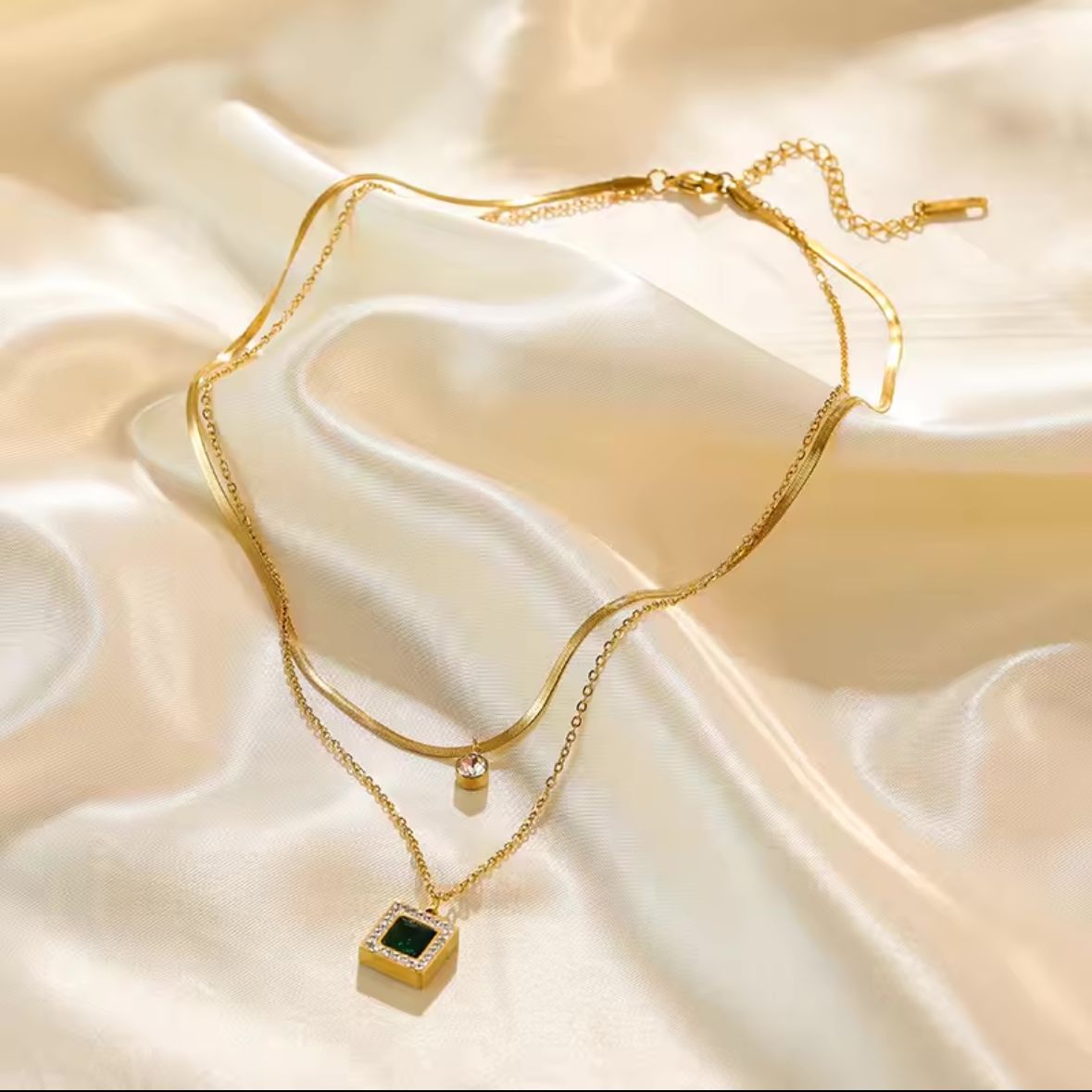 Marybel Layered Necklace -18K