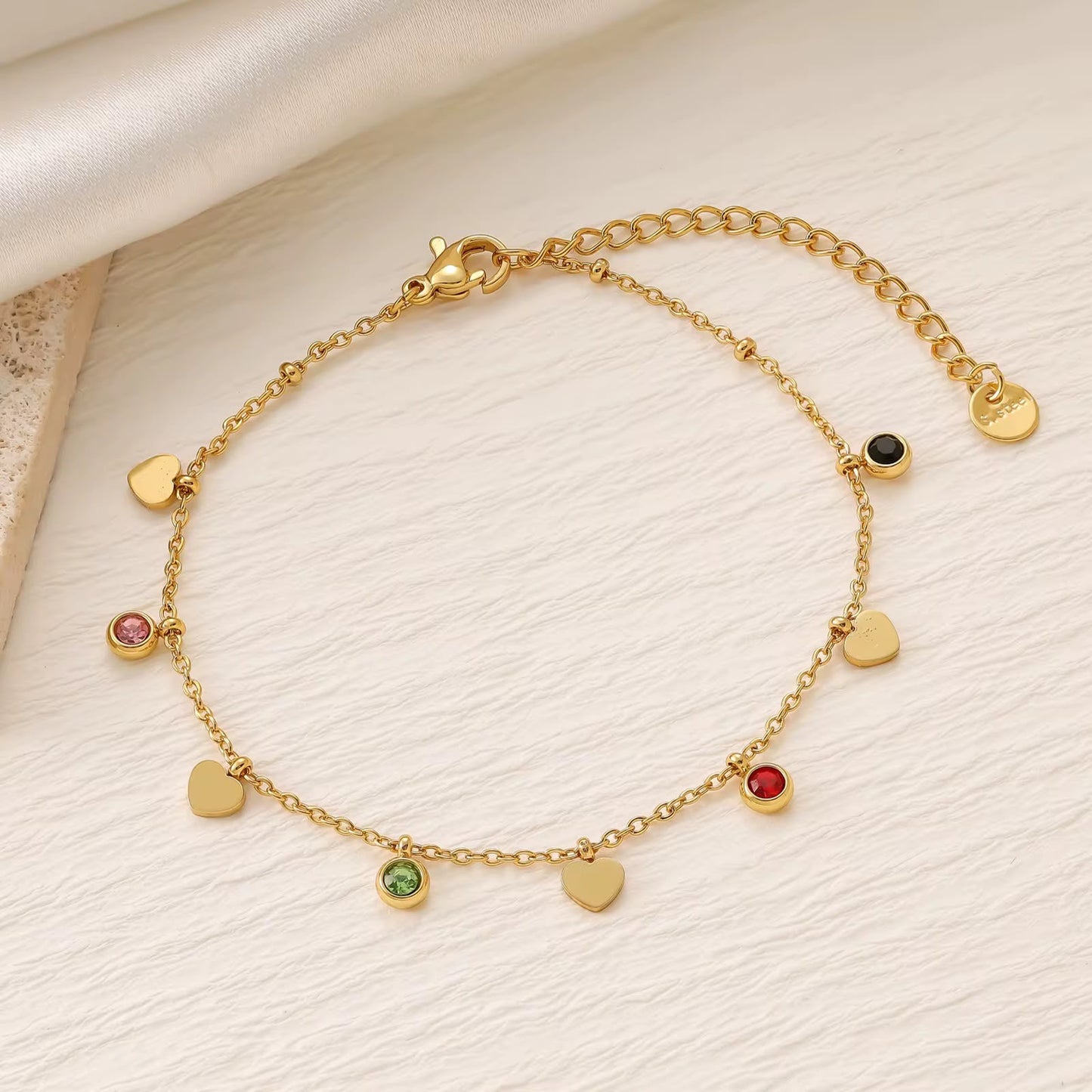 Hearty Charm Anklet