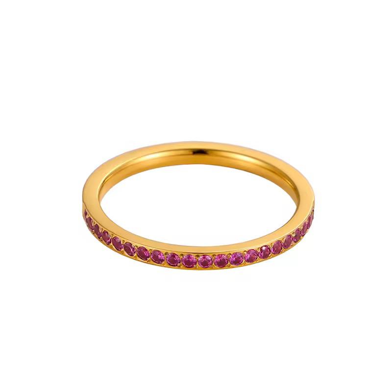 Birthstone Ring -18K