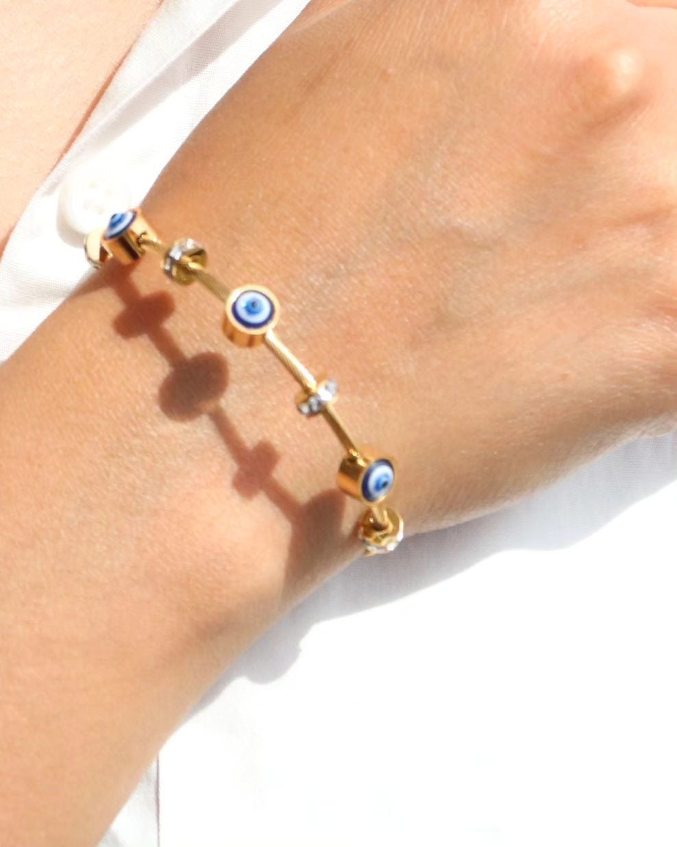 Evil Eye Zircon Bracelet