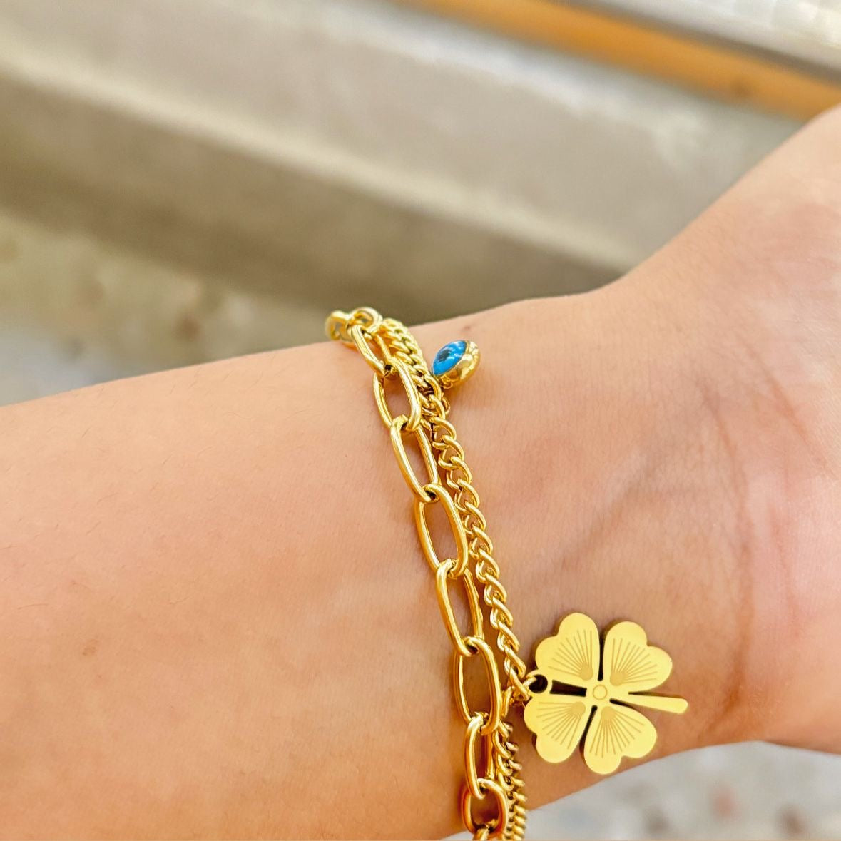 Lucky Charm Bracelet -18K