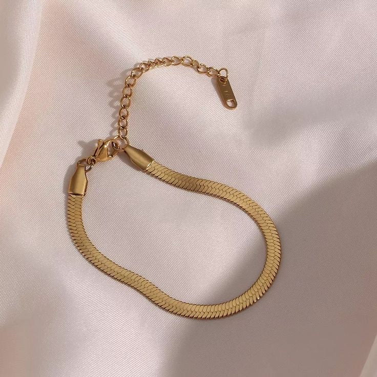Stainless Steel Snake Chain Bracelet