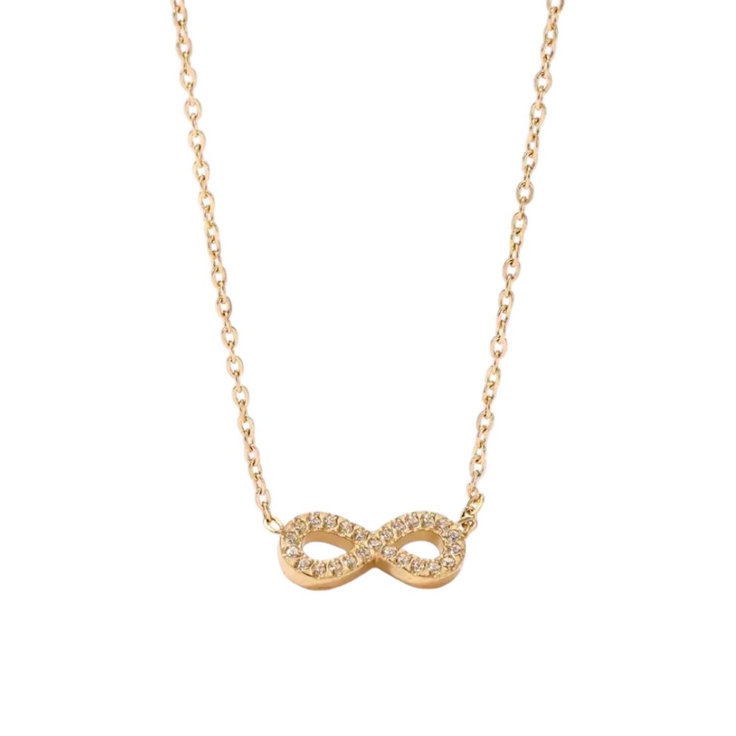 Sparkly Infinity Necklace