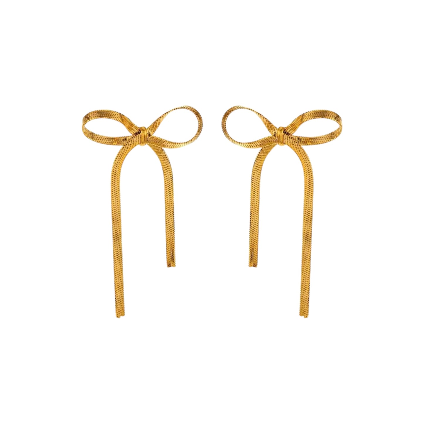 Maisy Bow Earrings -18K