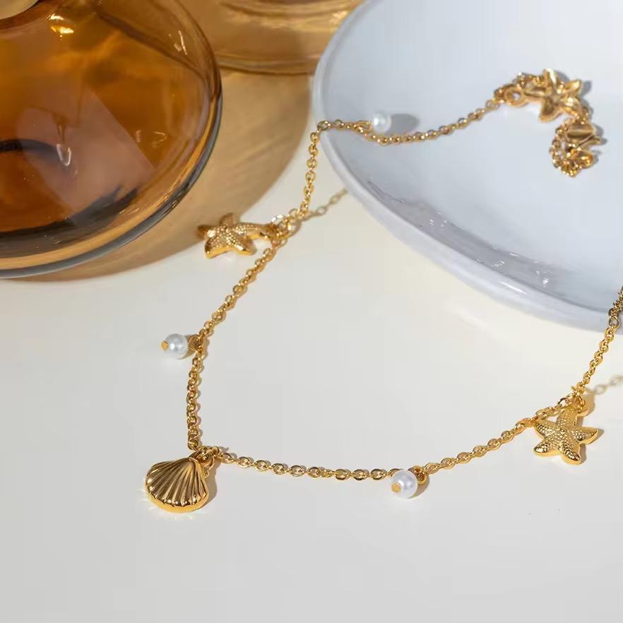 Seaside Sparkles Charm Necklace
