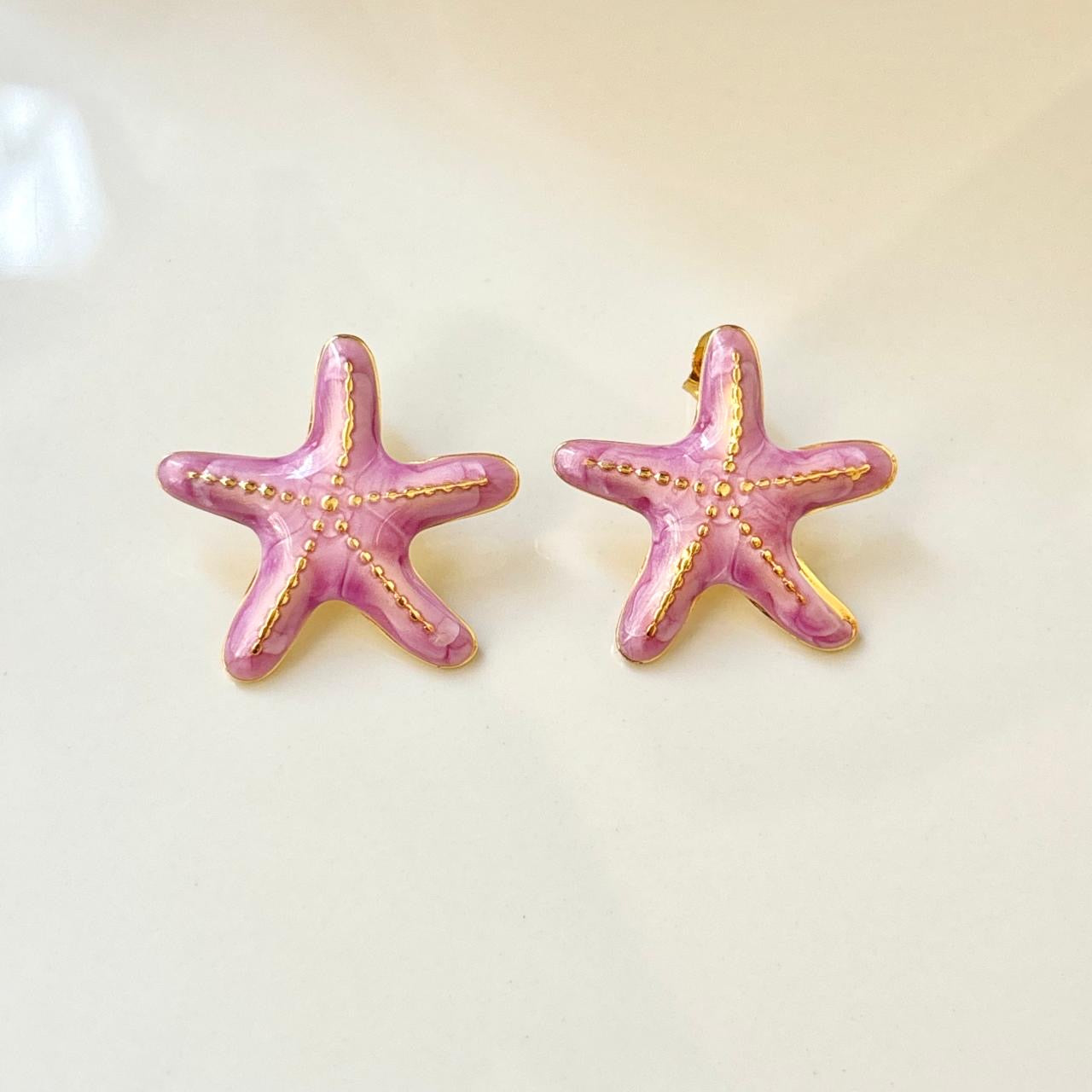 Starlétta Studs -Pearl Lilac