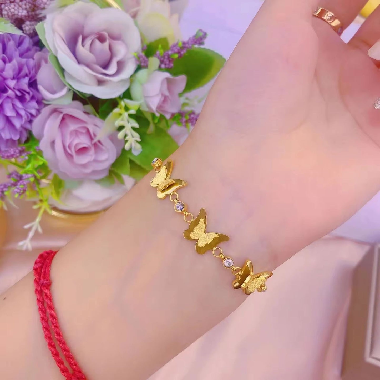 Flutterina Bracelet -Adjustable To Any Size