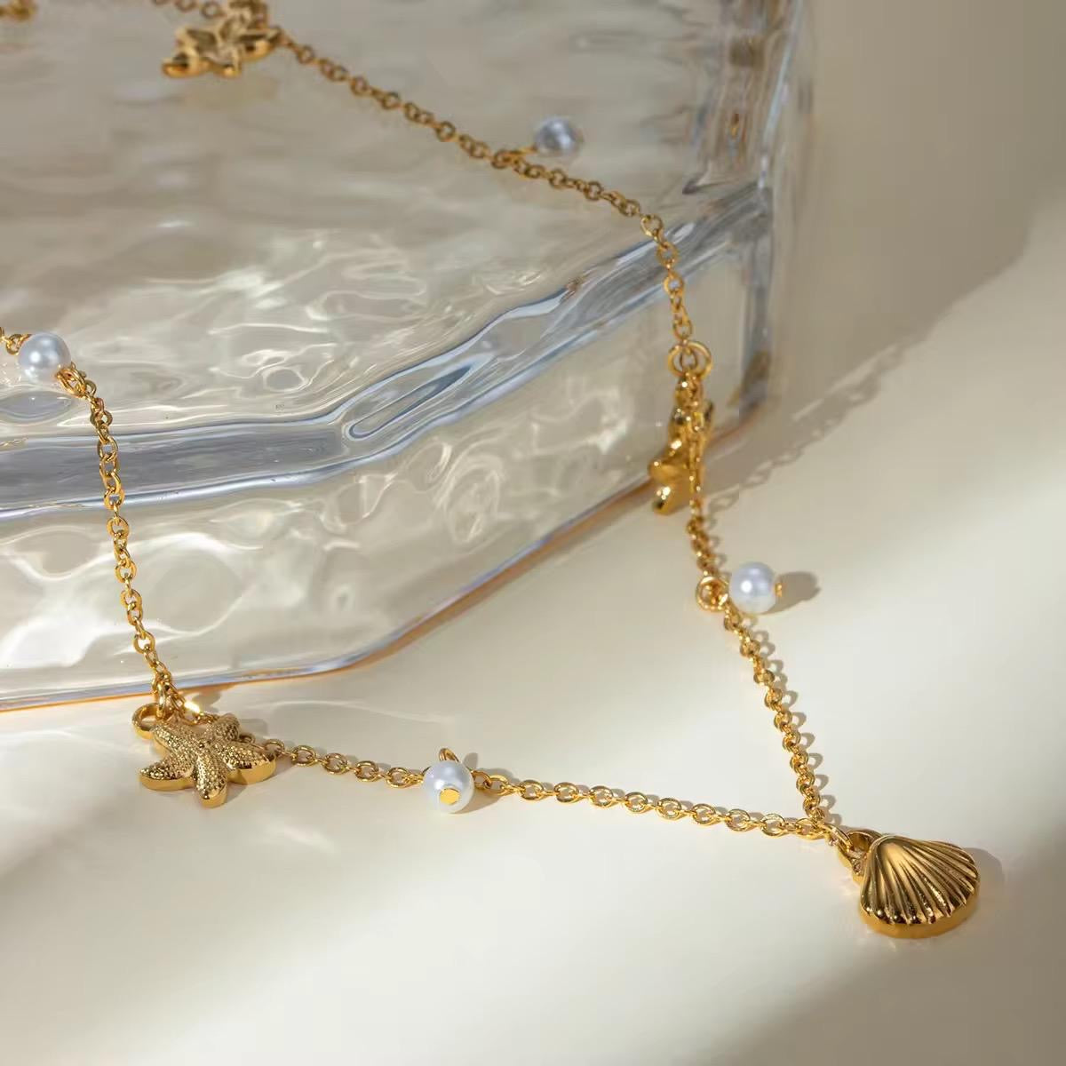 Seaside Sparkles Charm Necklace