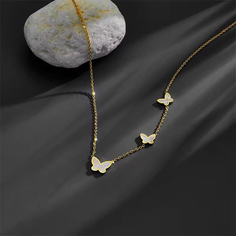 Flutterina Necklace -18K
