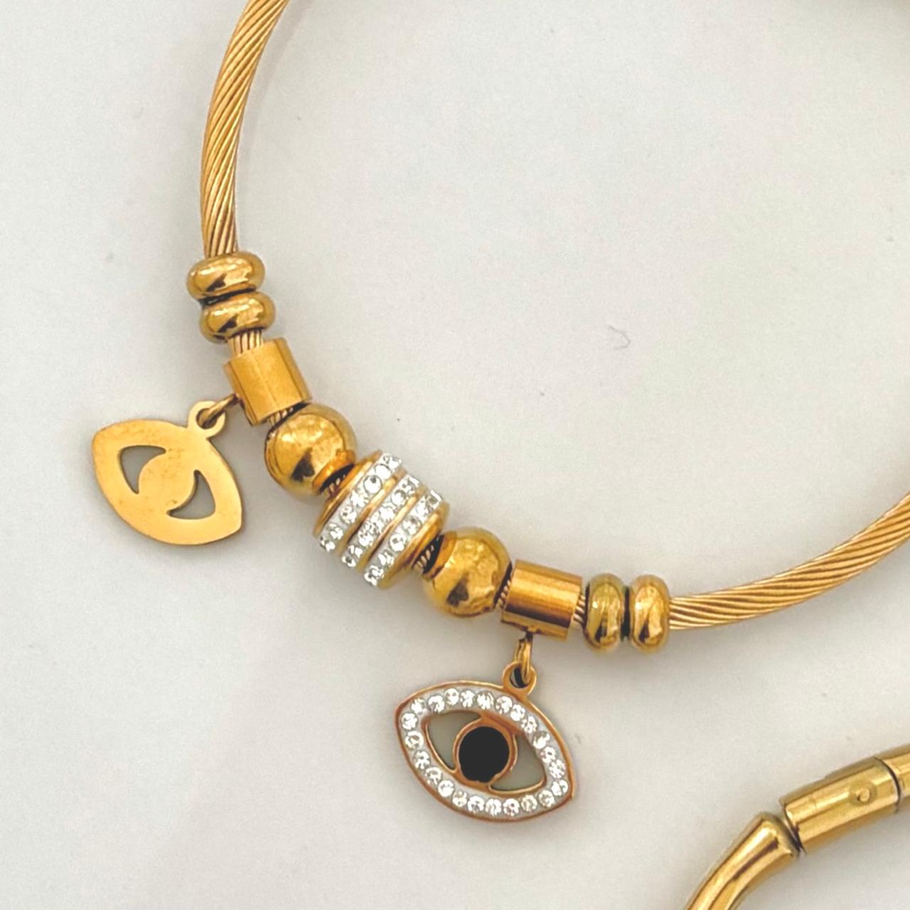 Turkish Eye Charm Bracelet