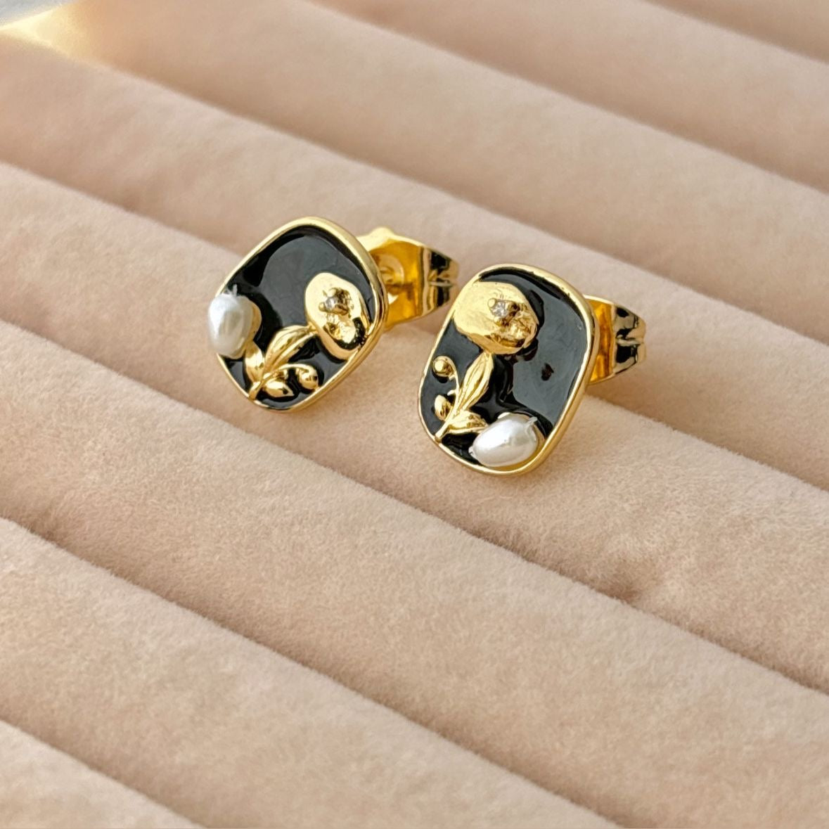 Aurora Floral Studs