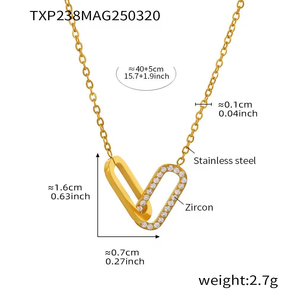 Vixen Interlock Necklace