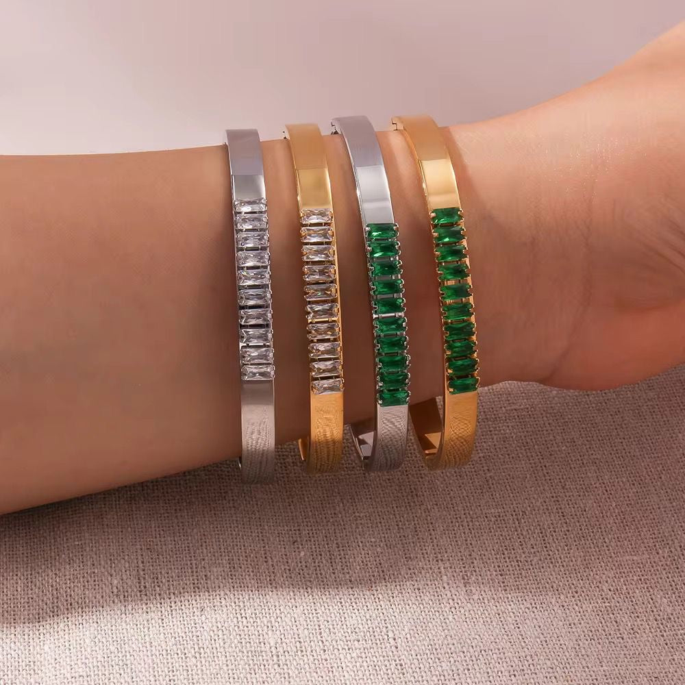 Amadora Zircon Bracelet -18K
