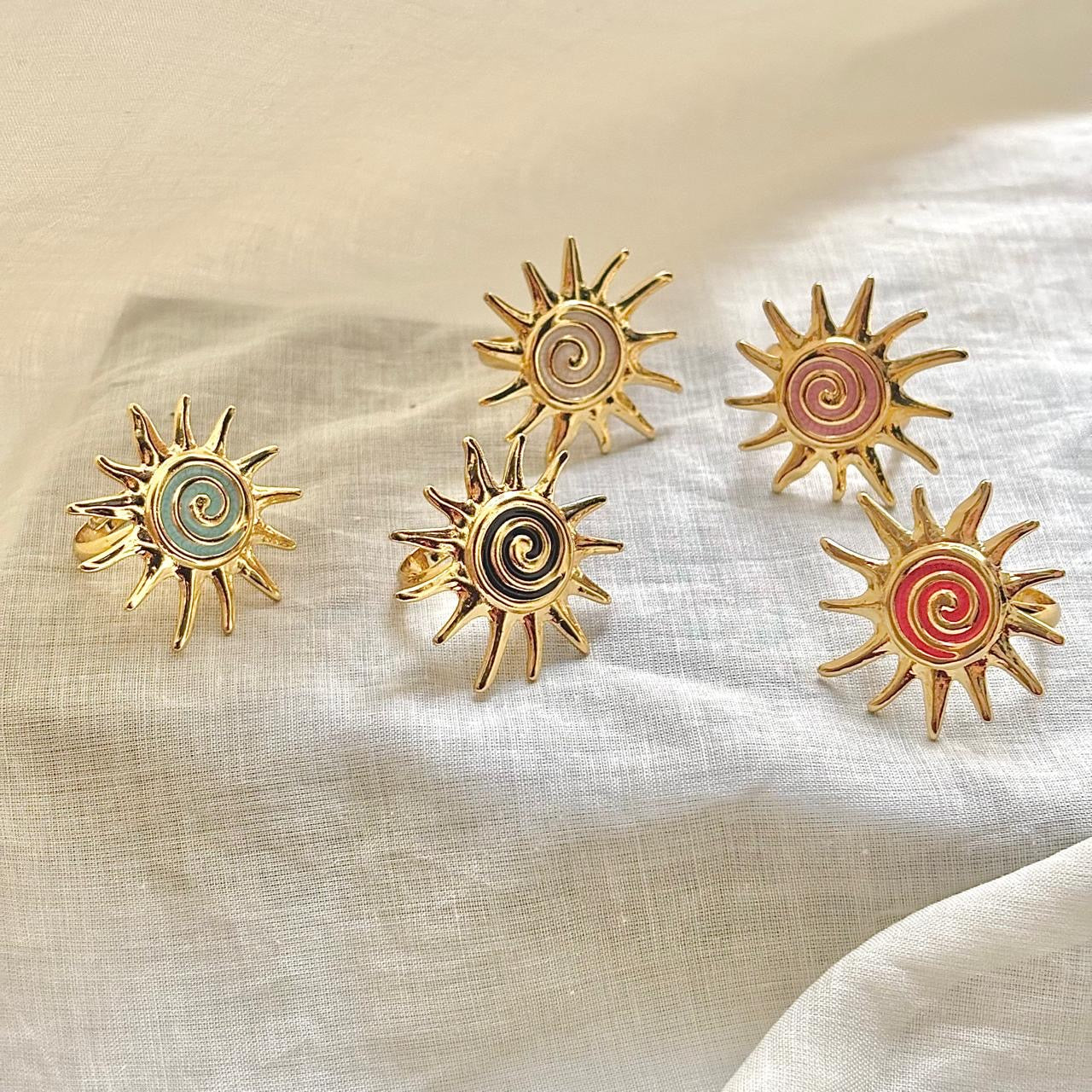Sunbloom Ring -Pink