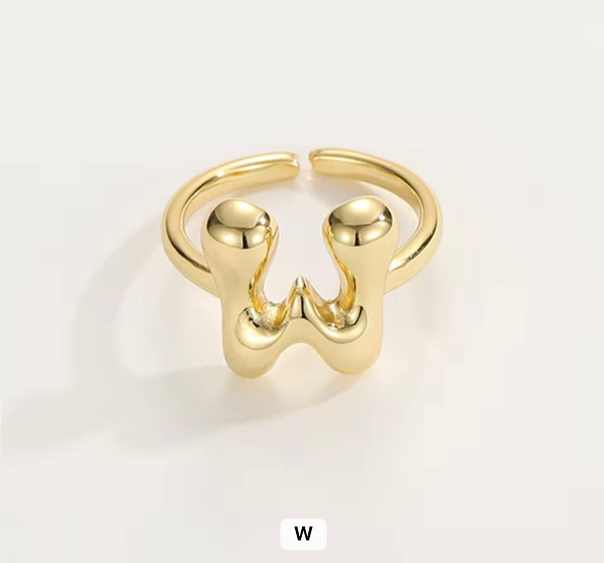 Bubbly Initial Rings