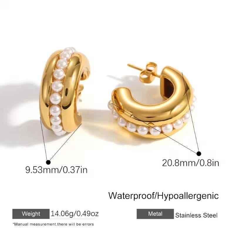 Perola LUX Tube Hoops