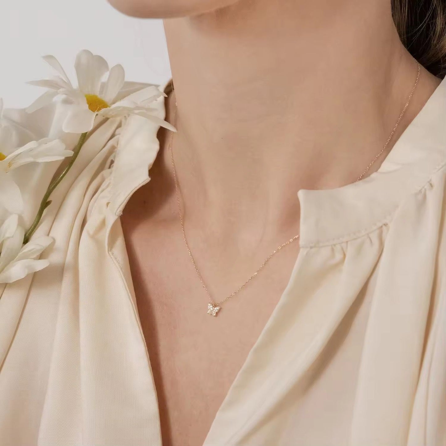 Dainty Wings Necklace