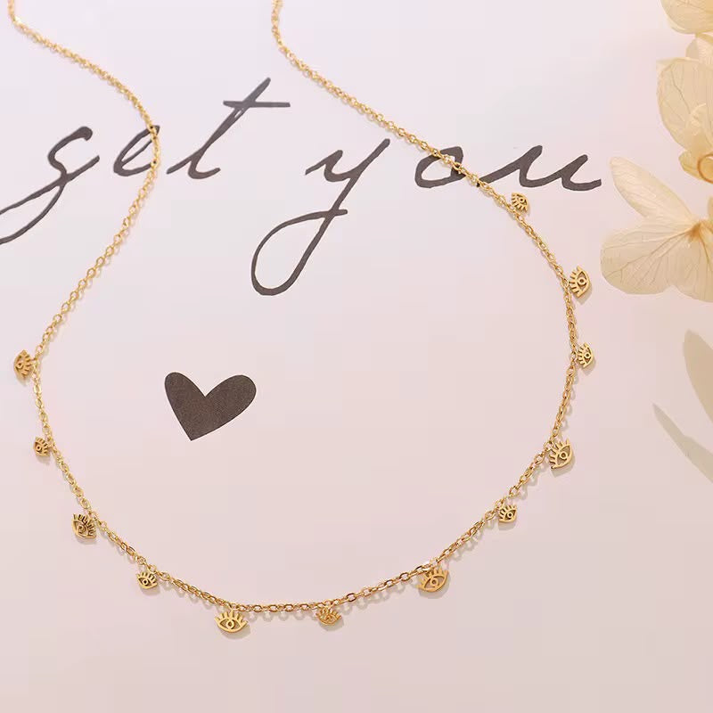 Eye Charm Necklace