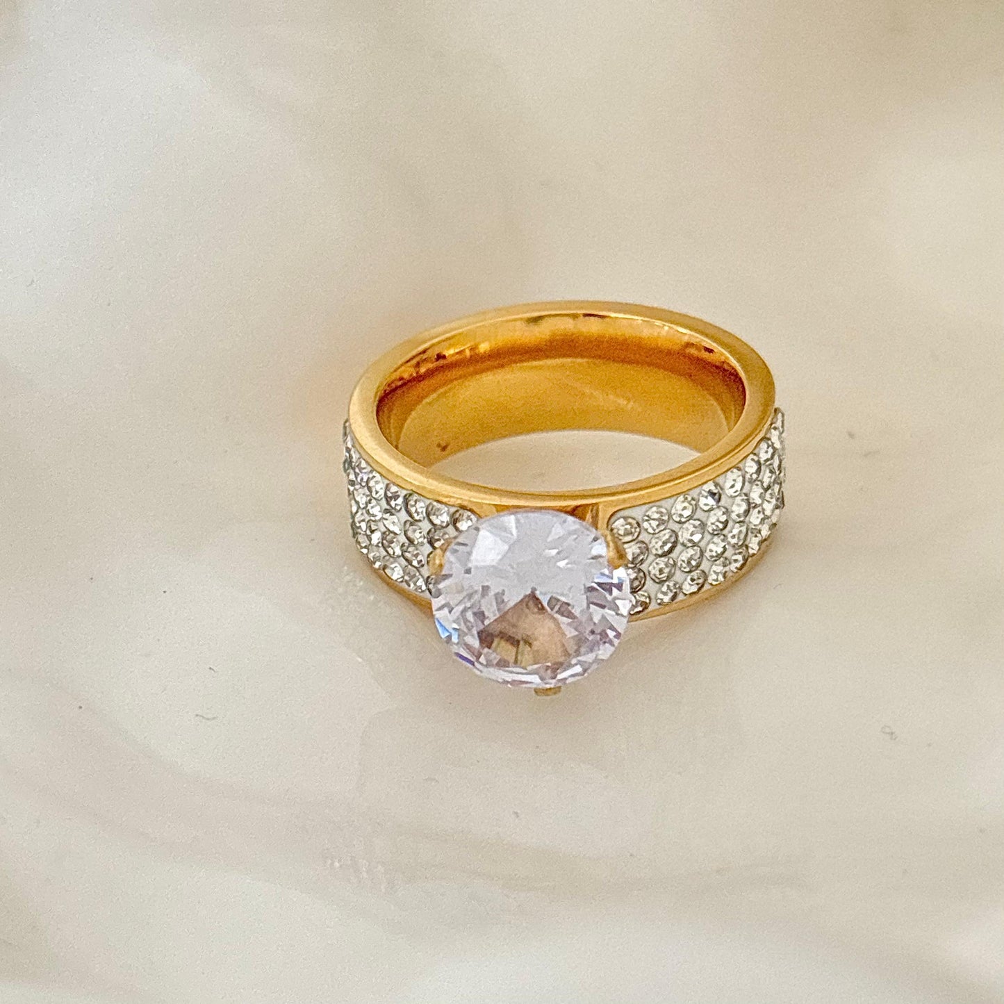 LUX Cluster Diamond Ring