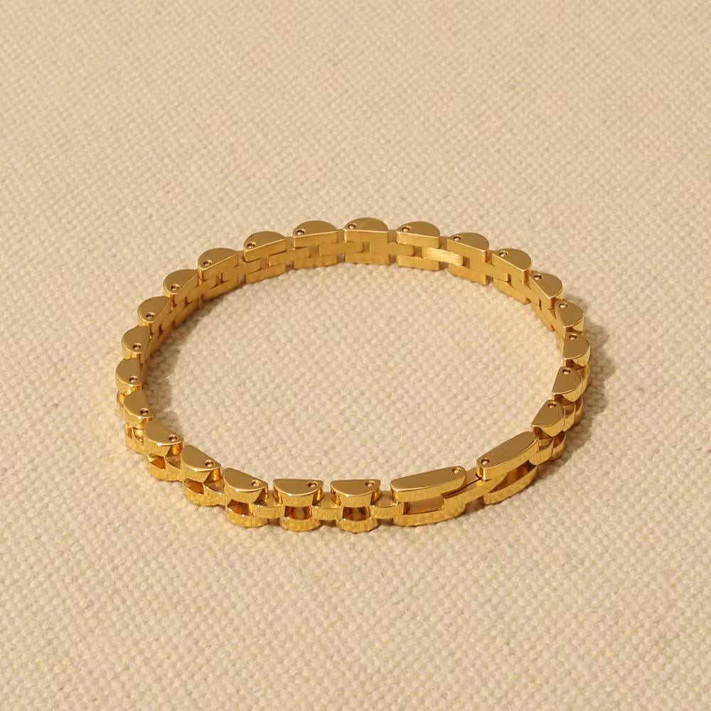 Muse Watch Strap Bracelet -18K