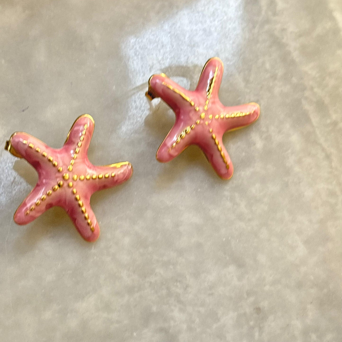 Starlétta Studs -Pink