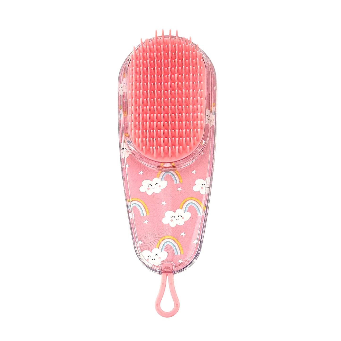 Glitzy Blings Twinkle Star Pink Hair Brush