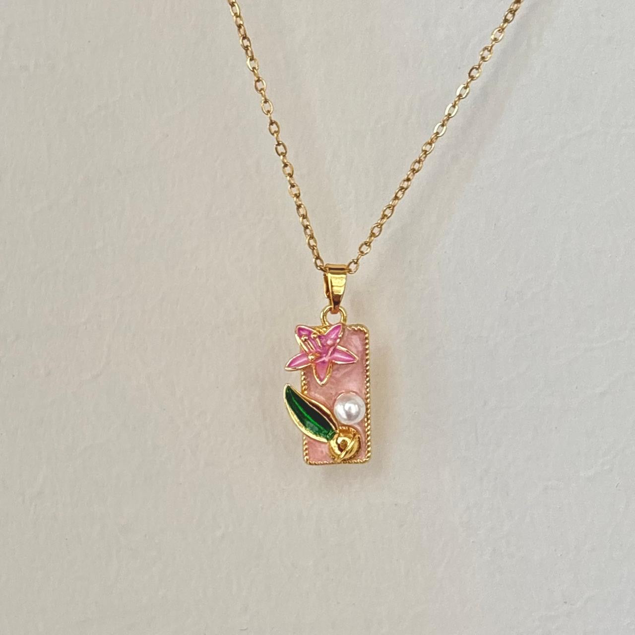 Fairy Core Necklace -Pink