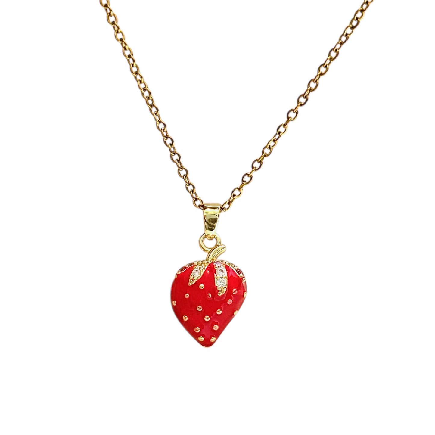 Strawberry Blossom Necklace