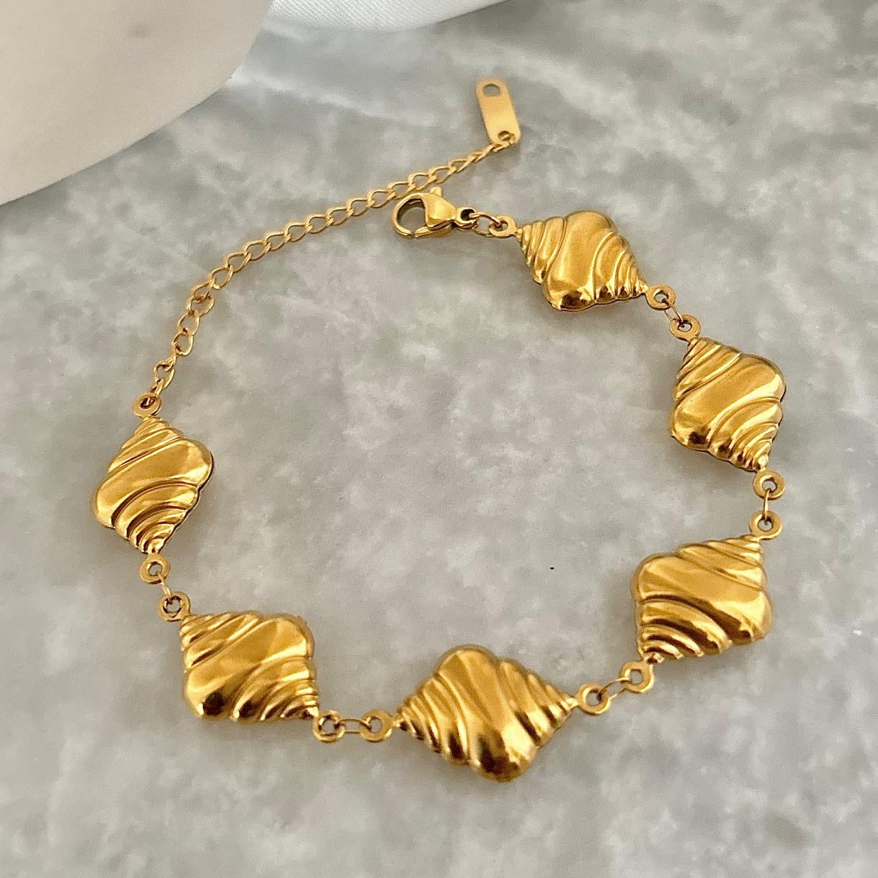 De Croissant LUX Bracelet -18K
