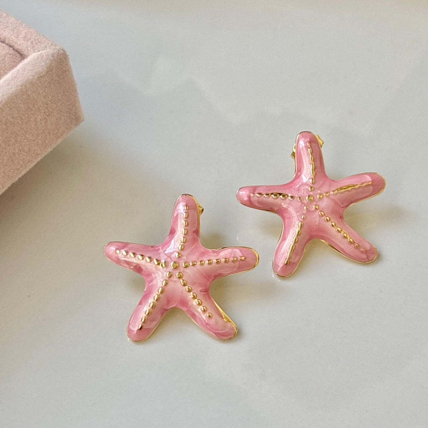 Starlétta Studs -Pink