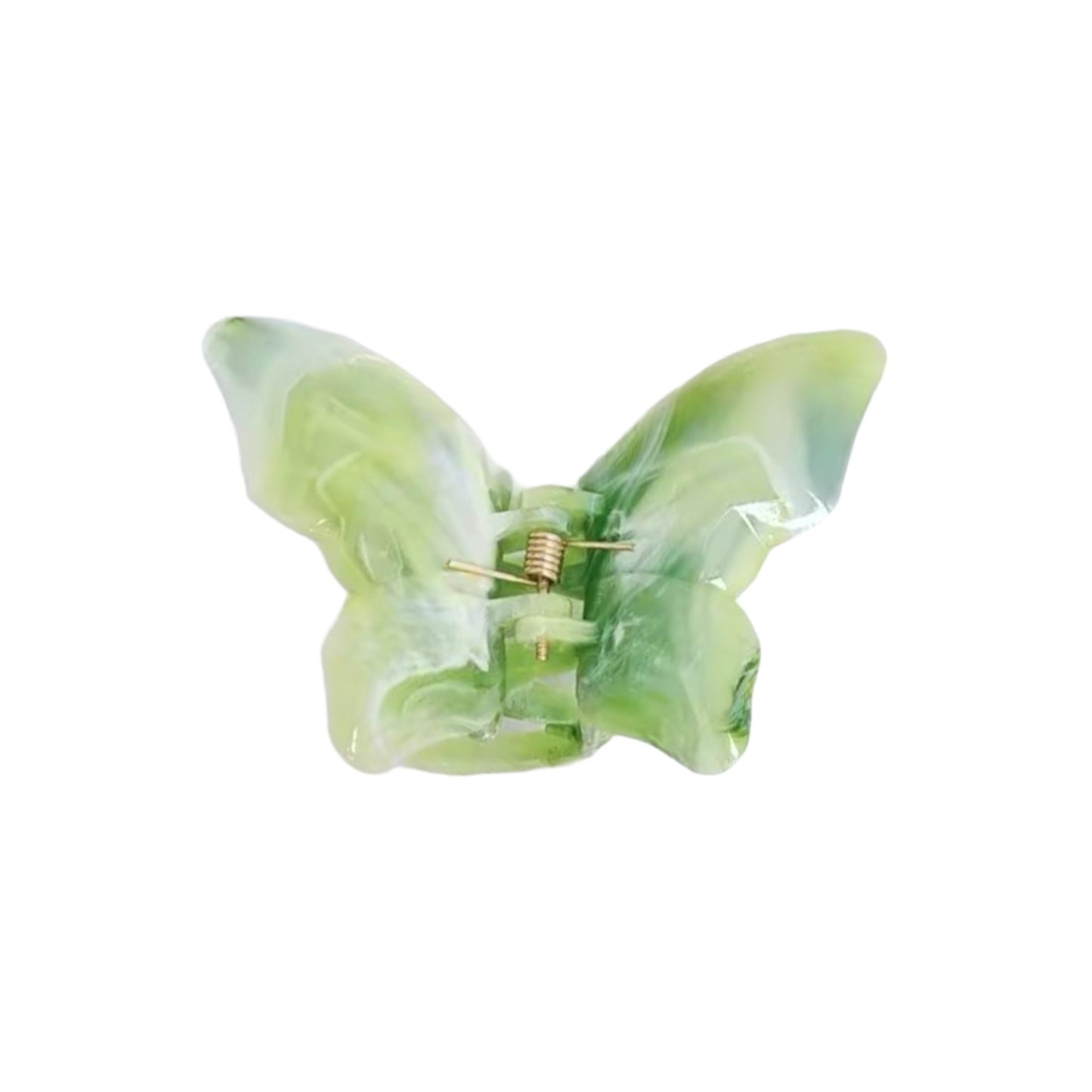 Mariposa Marble Claw Clip -Summer Lime