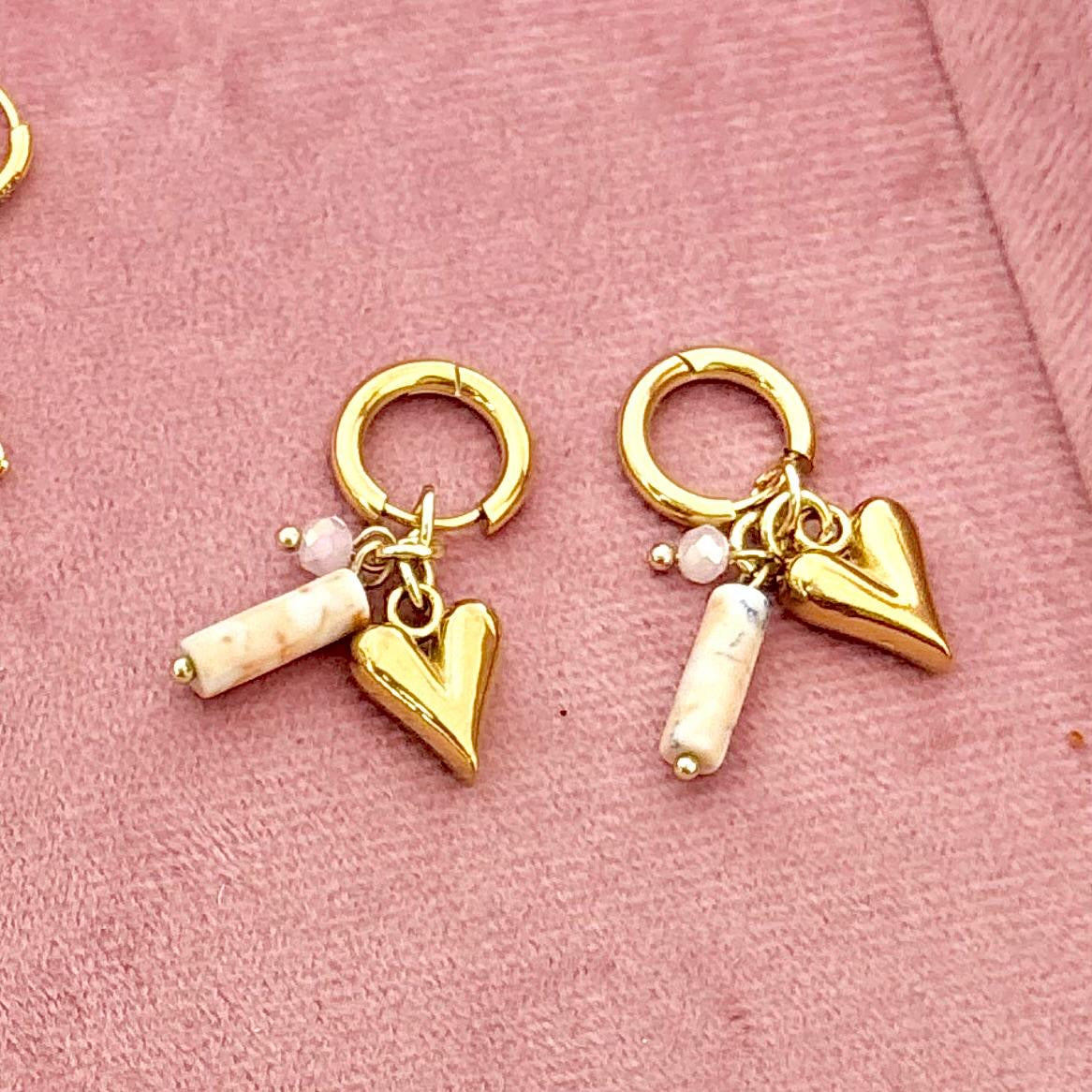 Julia Charm Hoops
