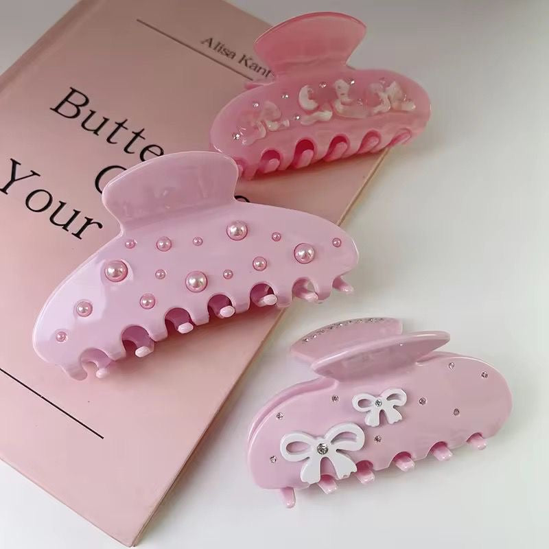 Coquette Sparkles Claw Clip