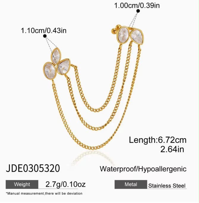 Oreille Enchaînée LUX Cuff