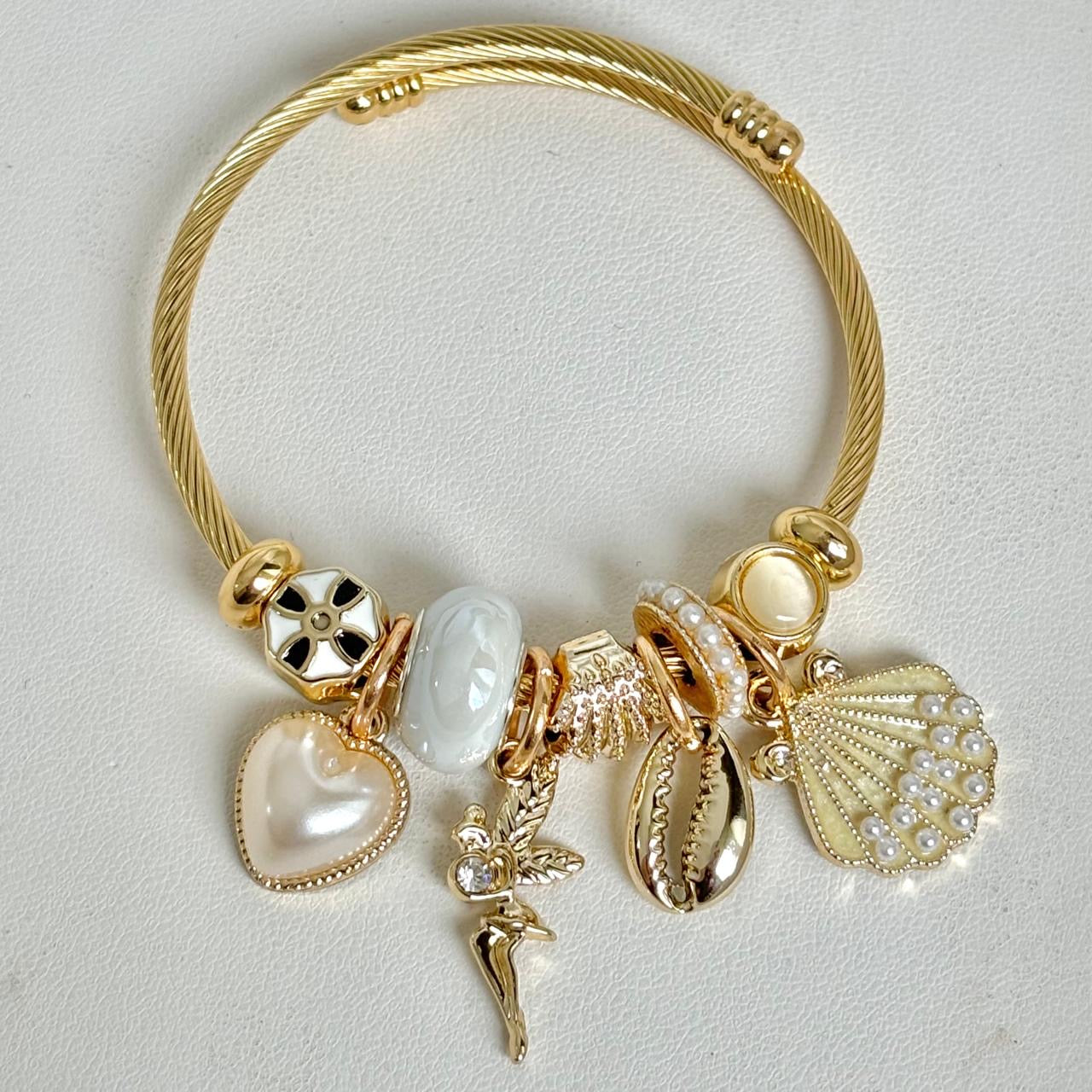 Oceanic Charm Bracelet -Perle