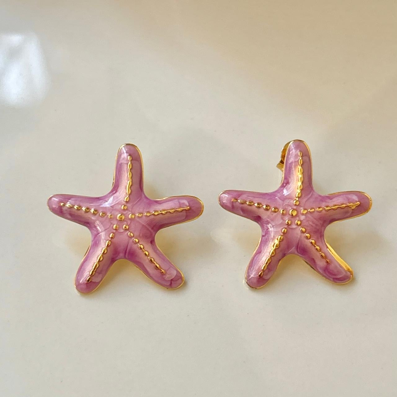 Starlétta Studs -Pearl Lilac