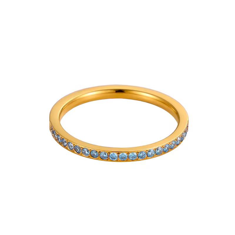 Birthstone Ring -18K
