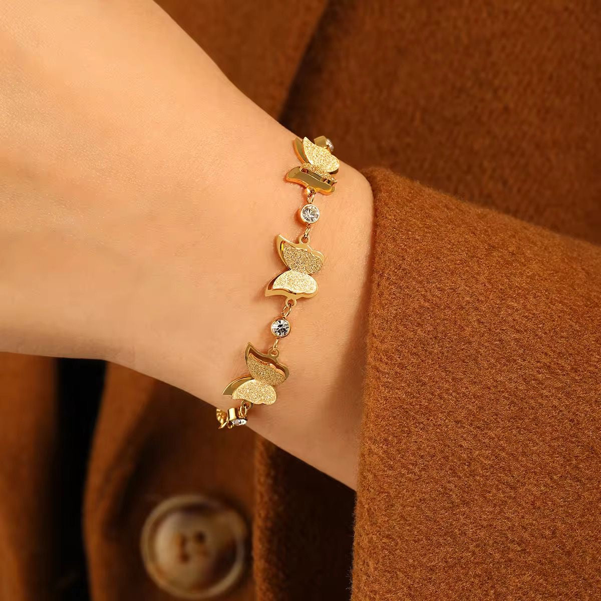 Flutterina Bracelet -Adjustable To Any Size