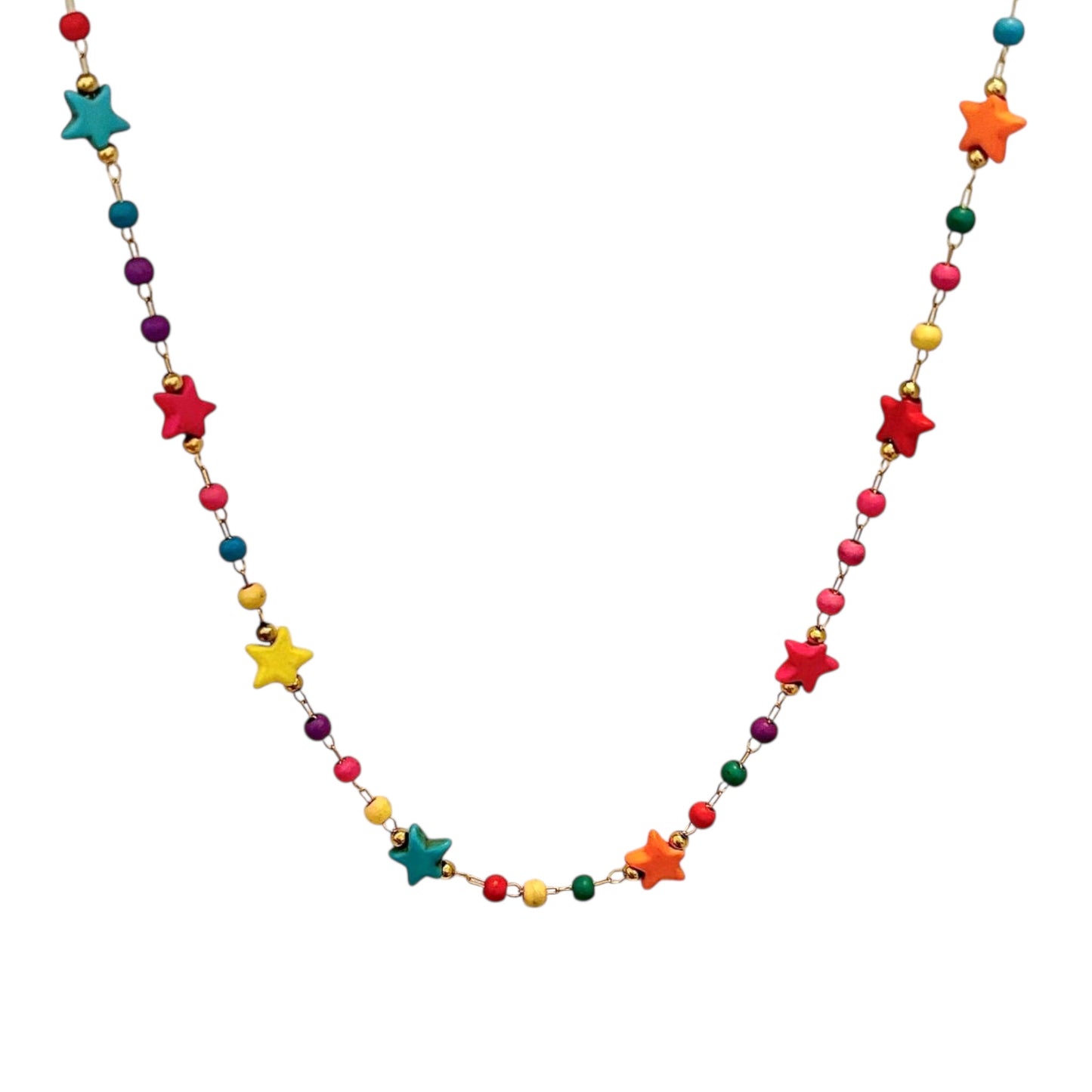 Twinkle Multi Beaded Necklace