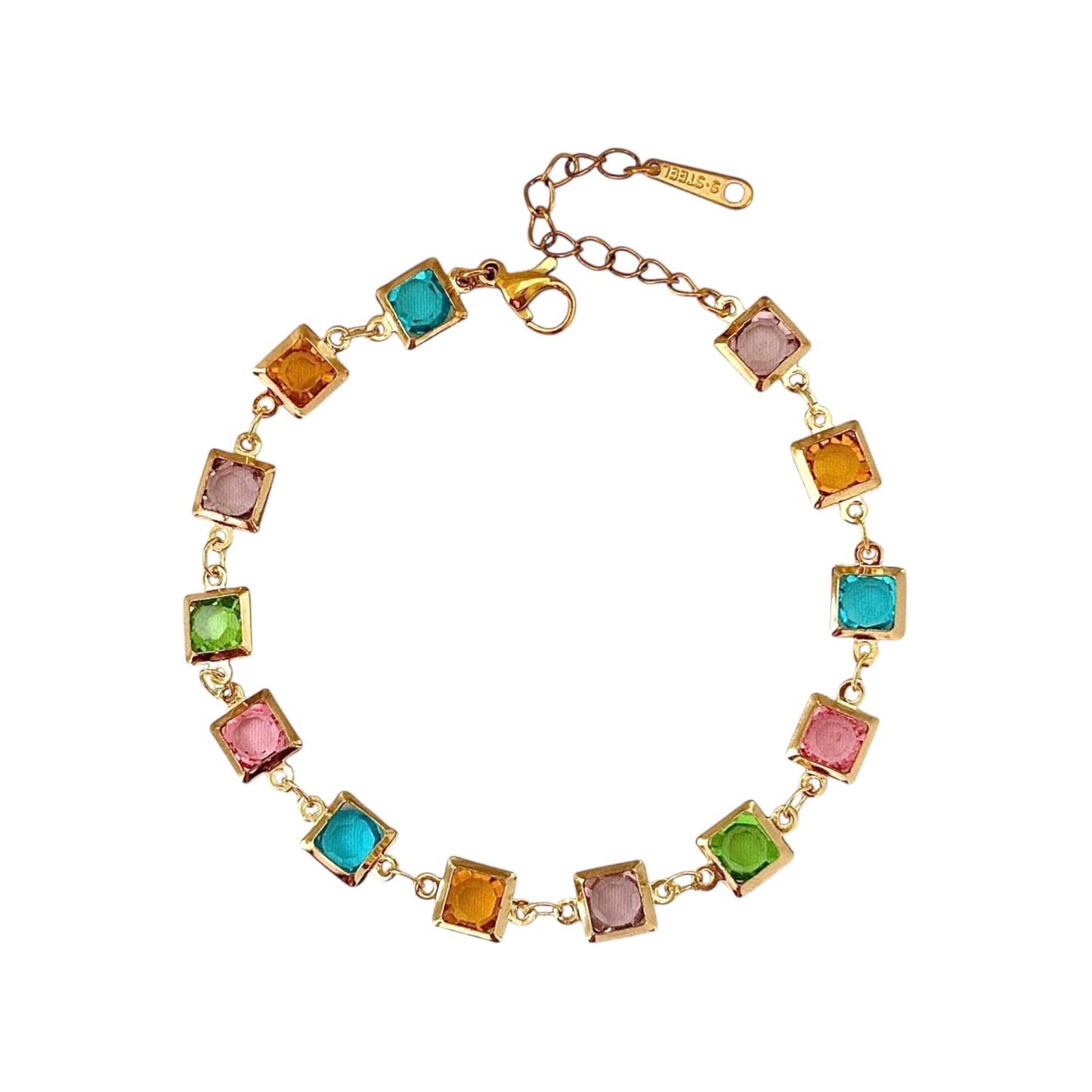 Giselle Multi Crystal Bracelet